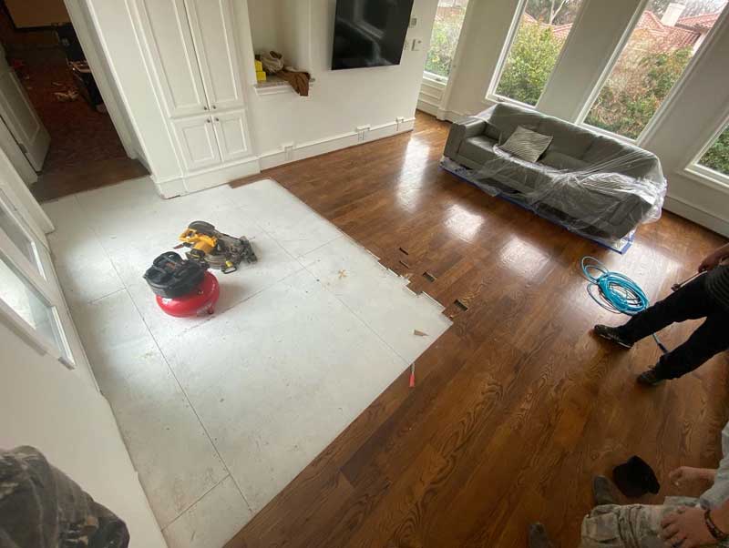 Old Hardwood Floor Removal Services