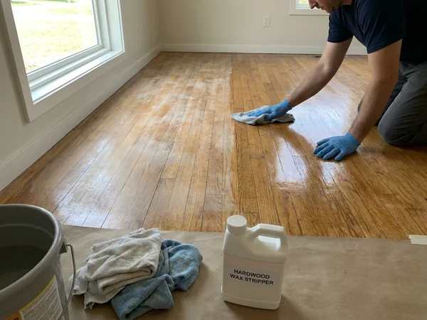 Hardwood Wax Removal